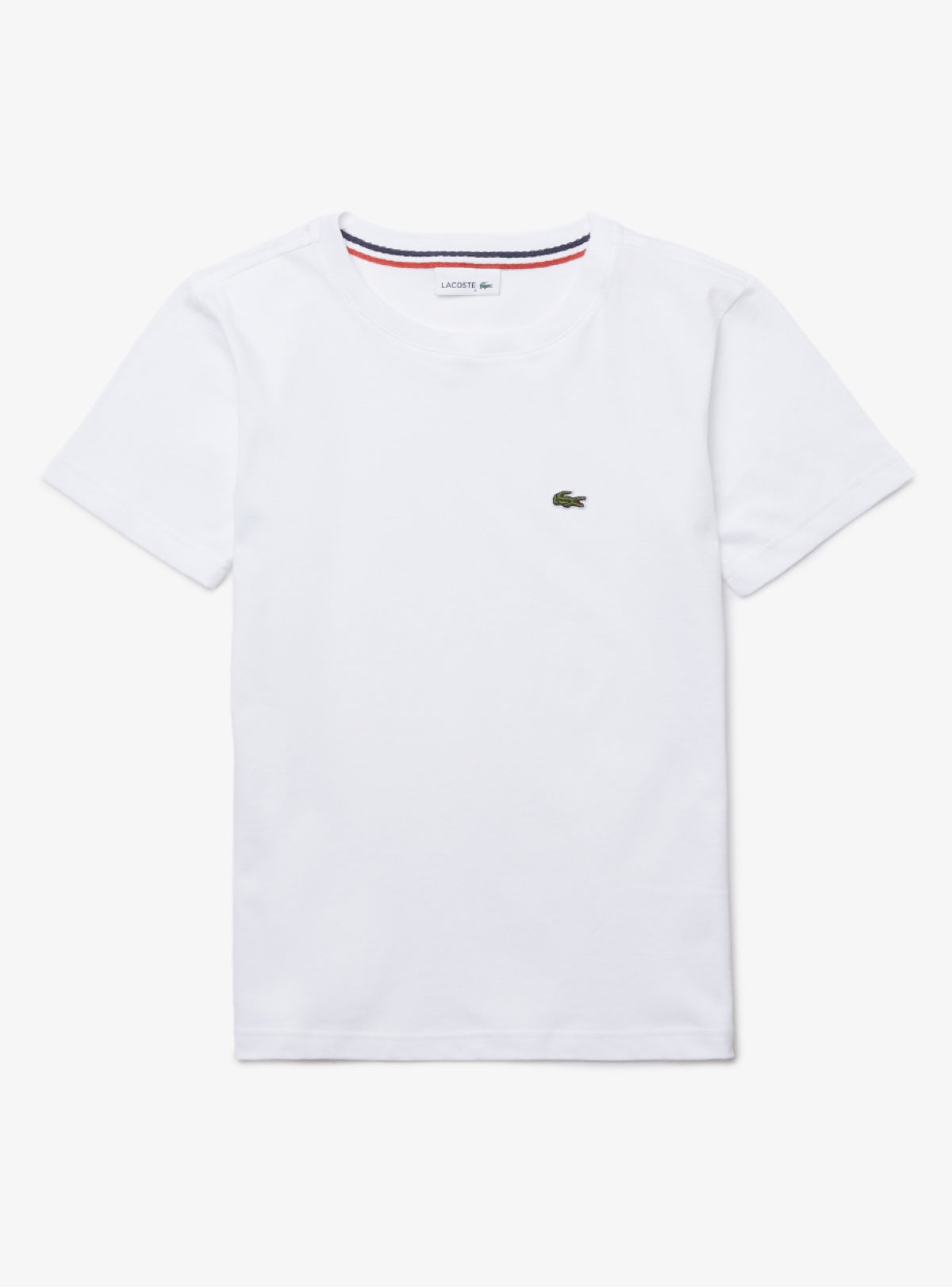 Lacoste Kids T-Shirt - Classic Crew - White - TJ1442 51 001