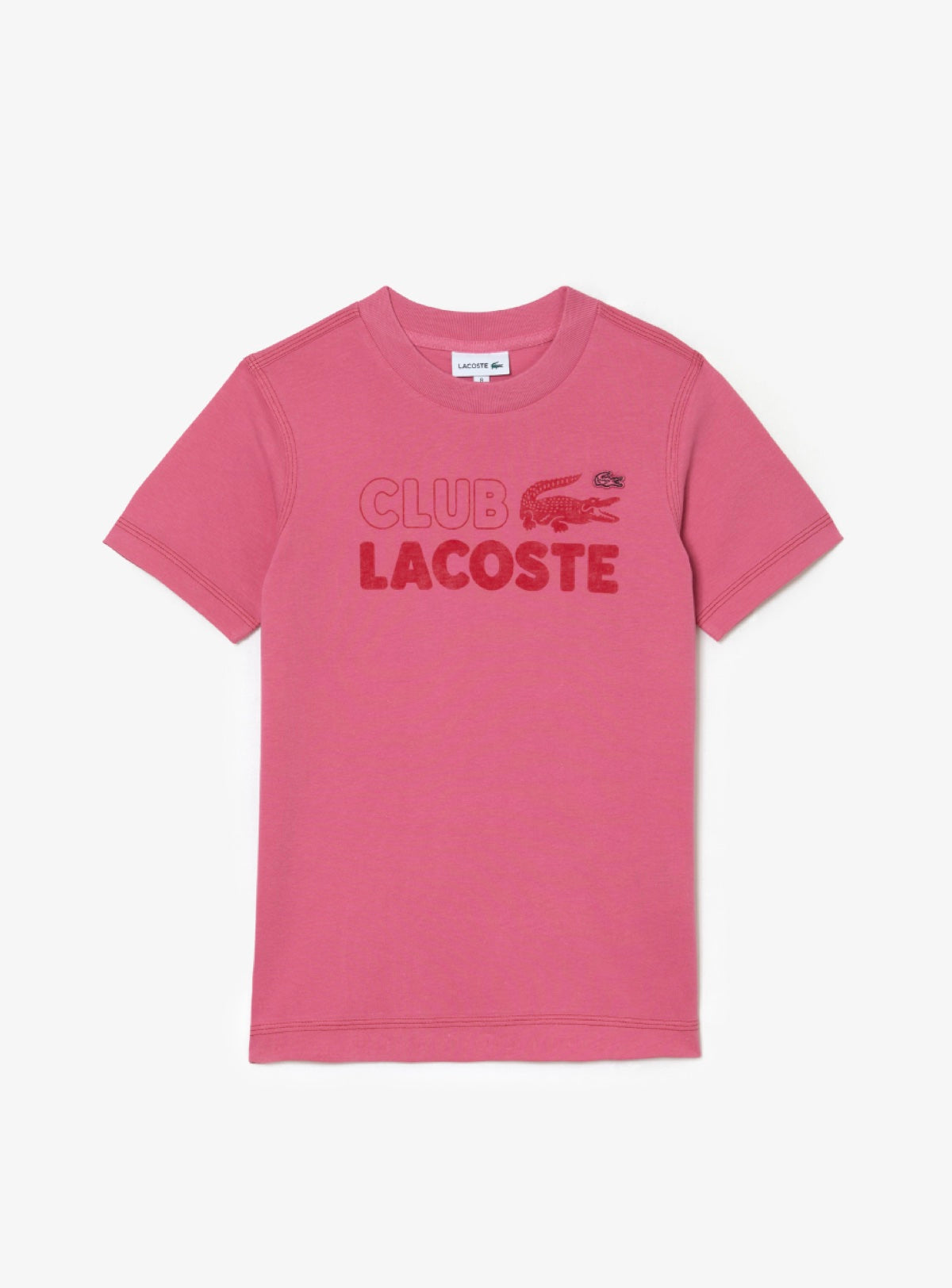 Lacoste Kids T-Shirt - Club Lacoste - Pink - TJ5484 51 2R3