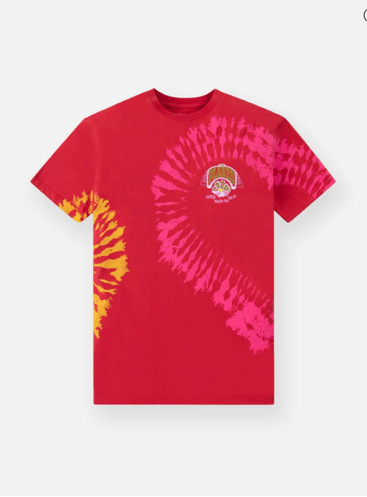 Paper Plane T-Shirt - Lovers Rock Steady - Coral Red - 200224-622