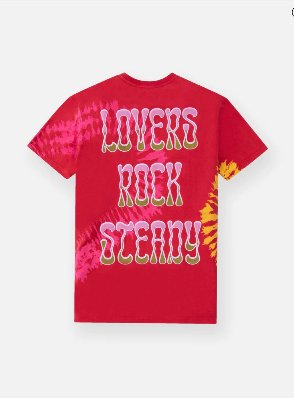 Paper Plane T-Shirt - Lovers Rock Steady - Coral Red - 200224-622