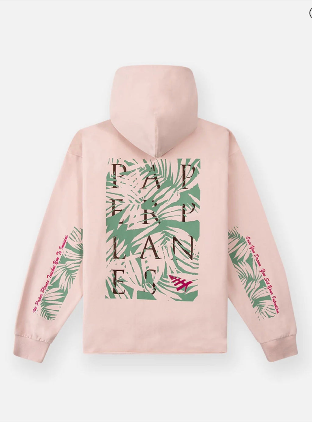 Paper Plane Hoodie - Tropical - Peach - 300200-684