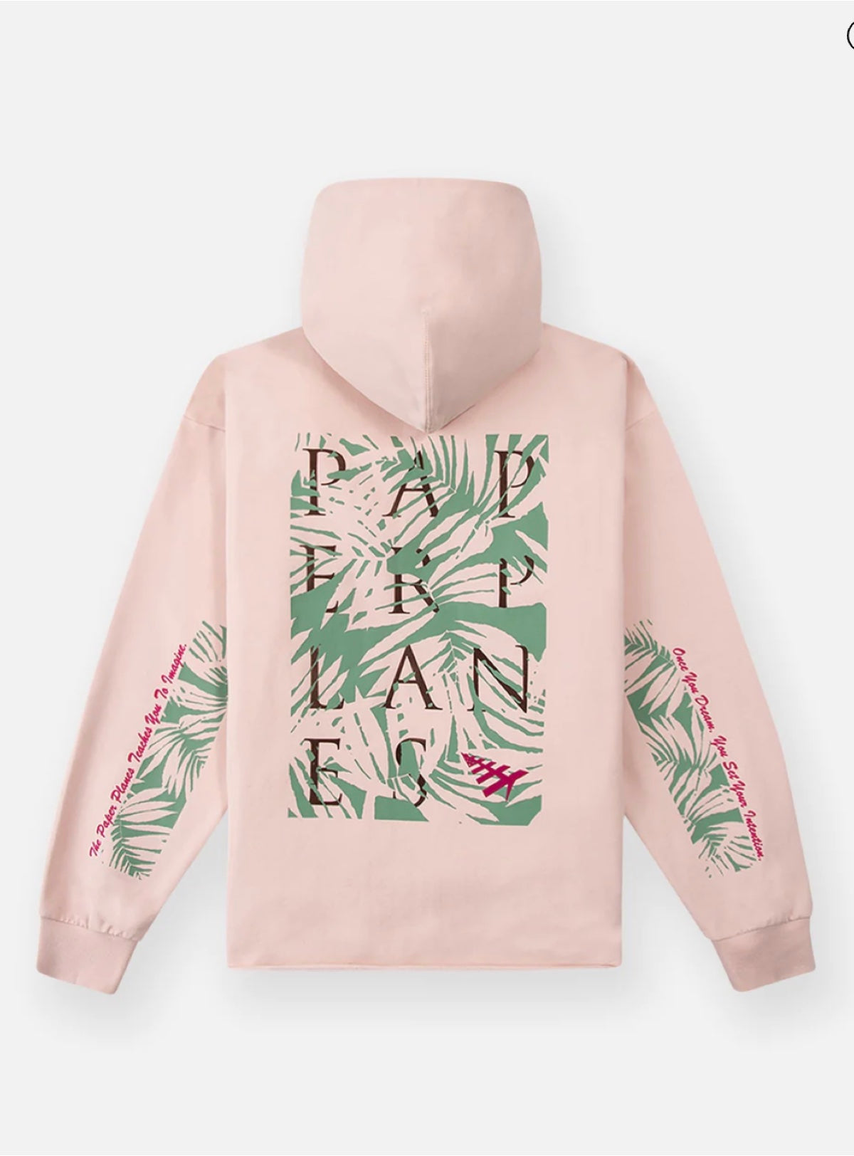 Paper Plane Hoodie - Tropical - Peach - 300200-684