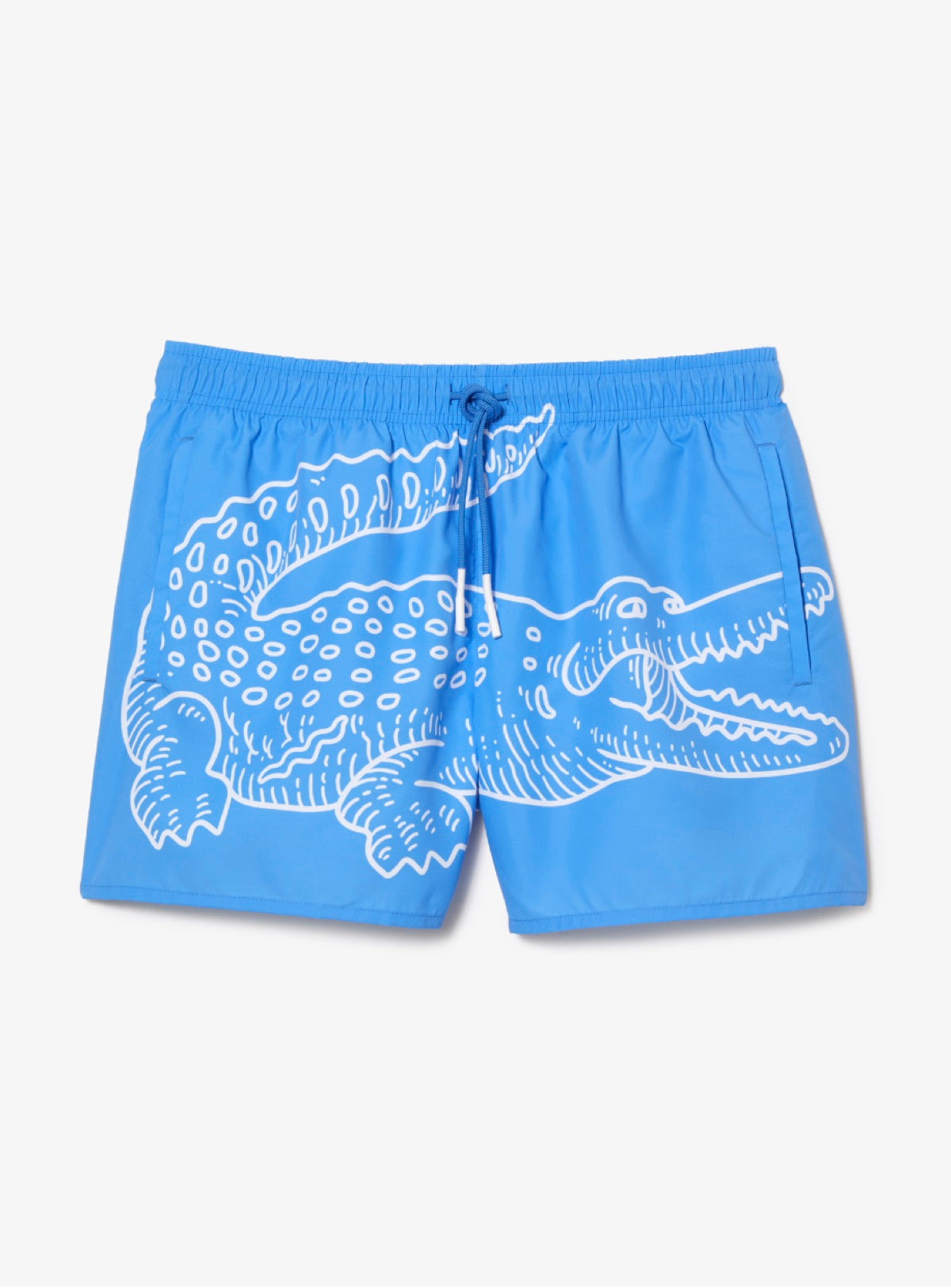 Lacoste Swim Trunks - 80's Crocodile - Blue-L99 - MH5660 51 B04