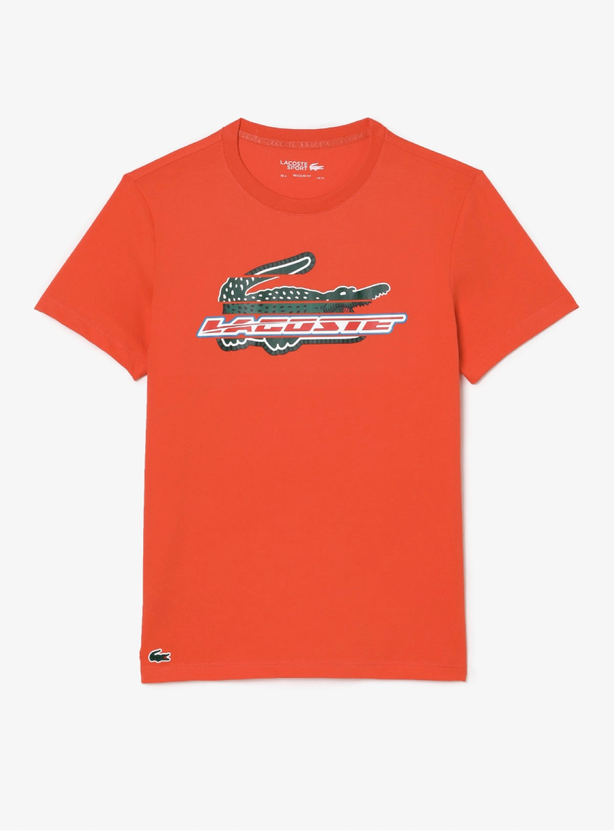 Lacoste T-Shirt - Sport Crew - Orange-02K - TH5156 51 02K