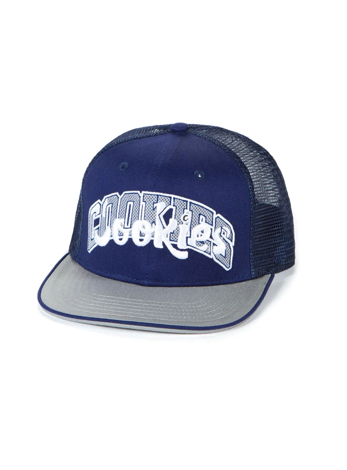 Cookies Hat - Loud Pack Canvas/Mesh Trucker - Navy - 1557X5860