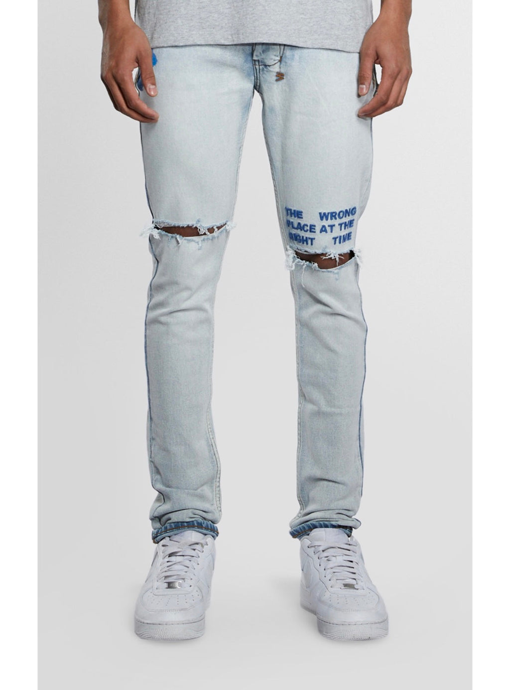 Ksubi Jeans - Van Winkle Right TIme - LT. Blue - MPF23DJ008