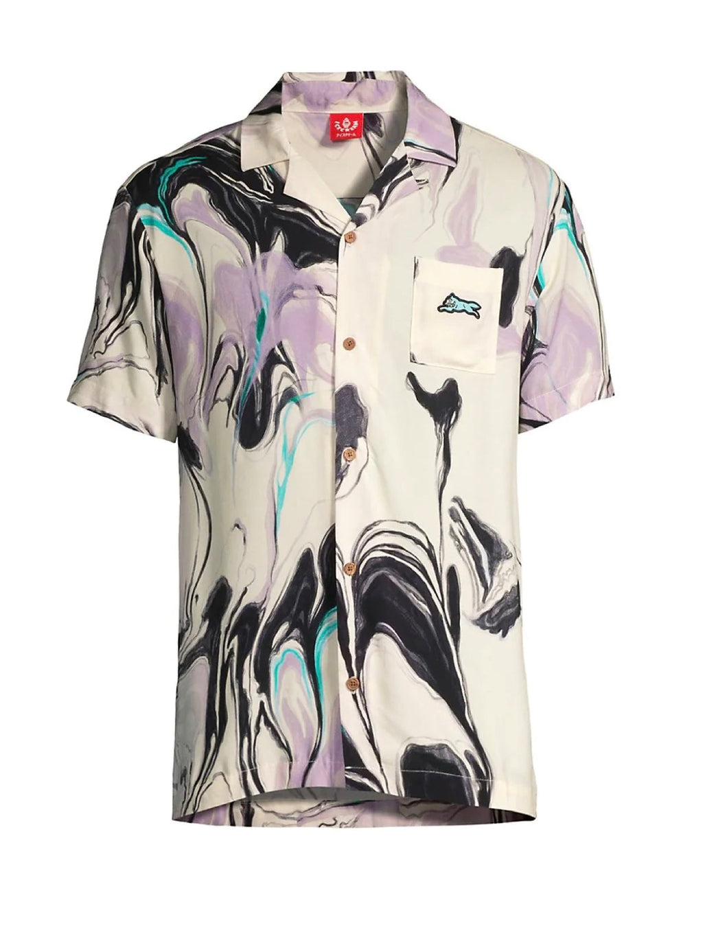 Icecream Short Set - Marbling - Whispering White - 431-4600