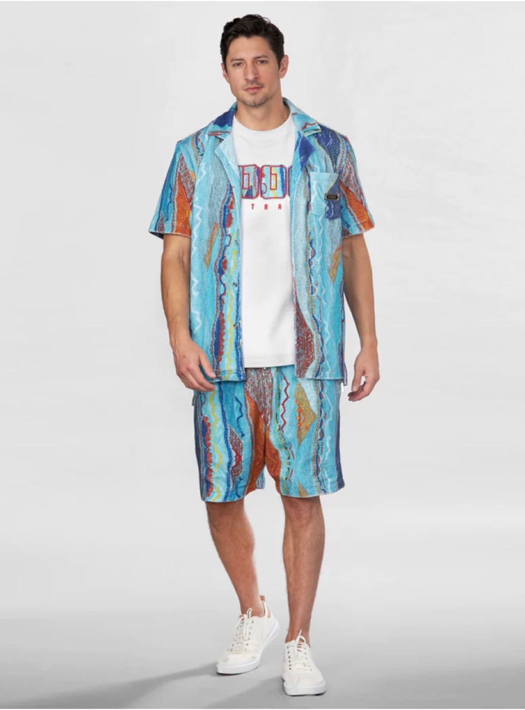 Coogi T-Shirt - Block Logo - White - CG-KT-022