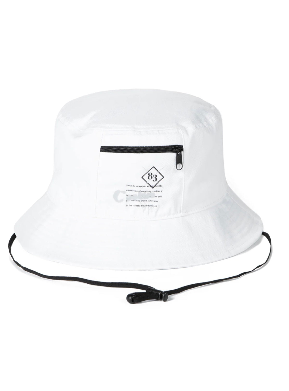 Cookies Hat - Key Largo Cotton Twill Bucket - White