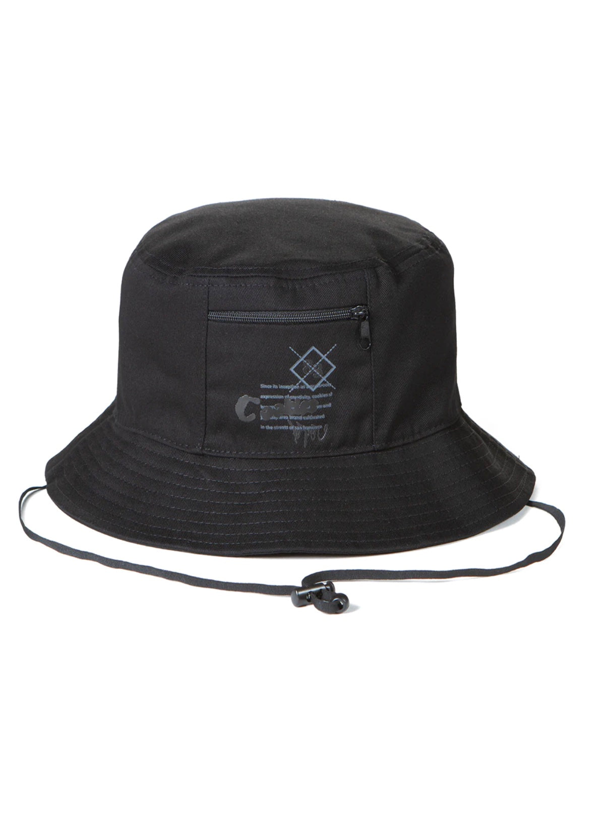 Cookies Hat - Key Largo Cotton Twill Bucket - Black