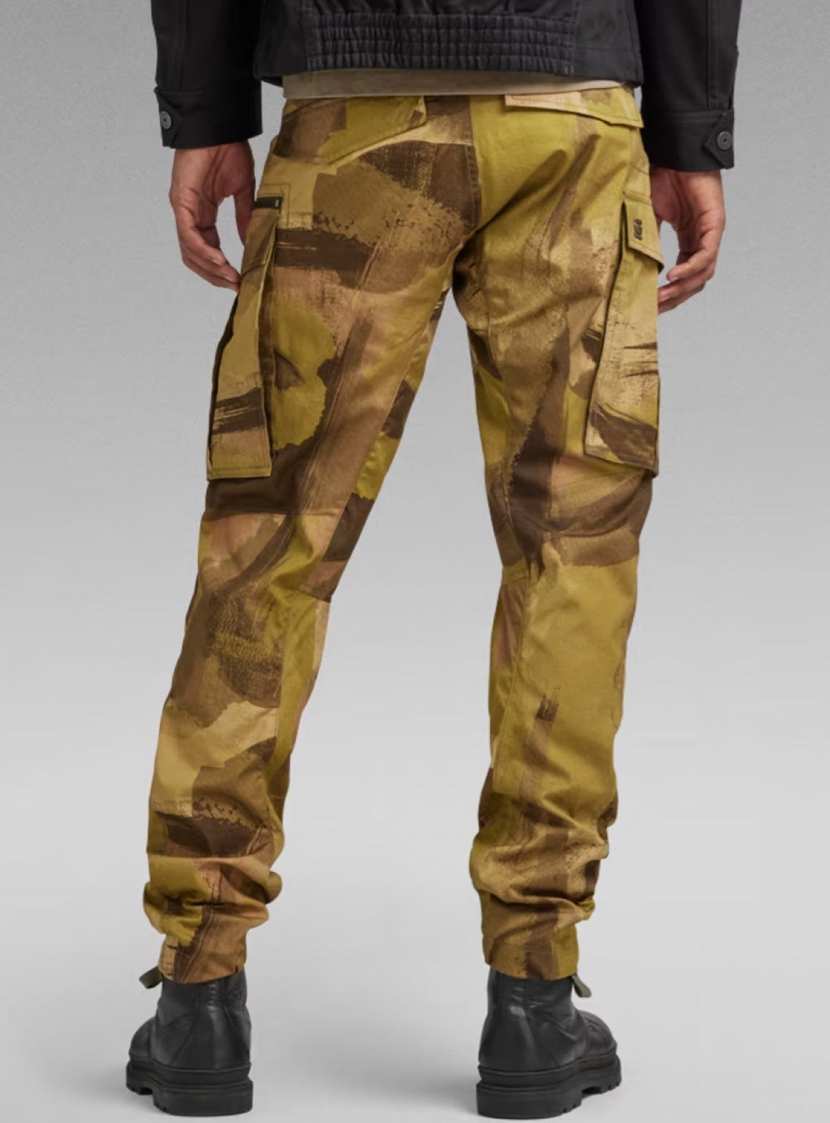 G-Star Jeans - Rovic Zip 3D Regular Tapered - Safari Watercolor Camo - D02190