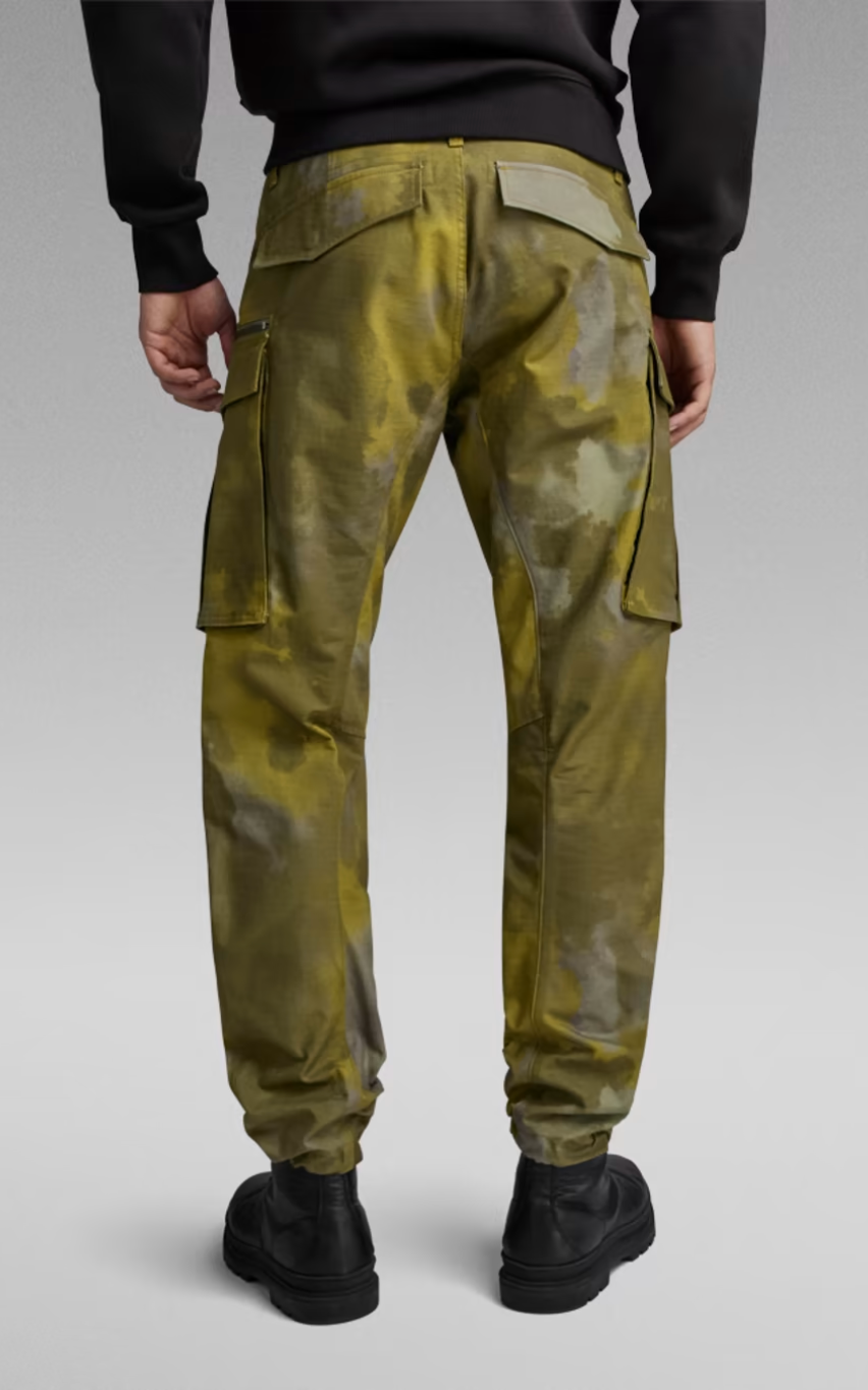 G-Star Jeans - Rovic Zip 3D Regular Tapered - Tobacco Blurry Camo - D02190