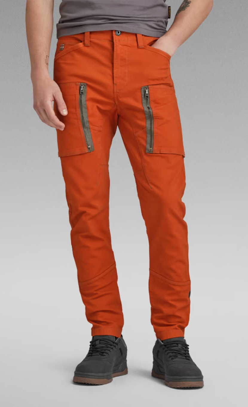 G-Star Jeans - Zip Pkt 3D Skinny Cargo - Rooibos Tea - D21975