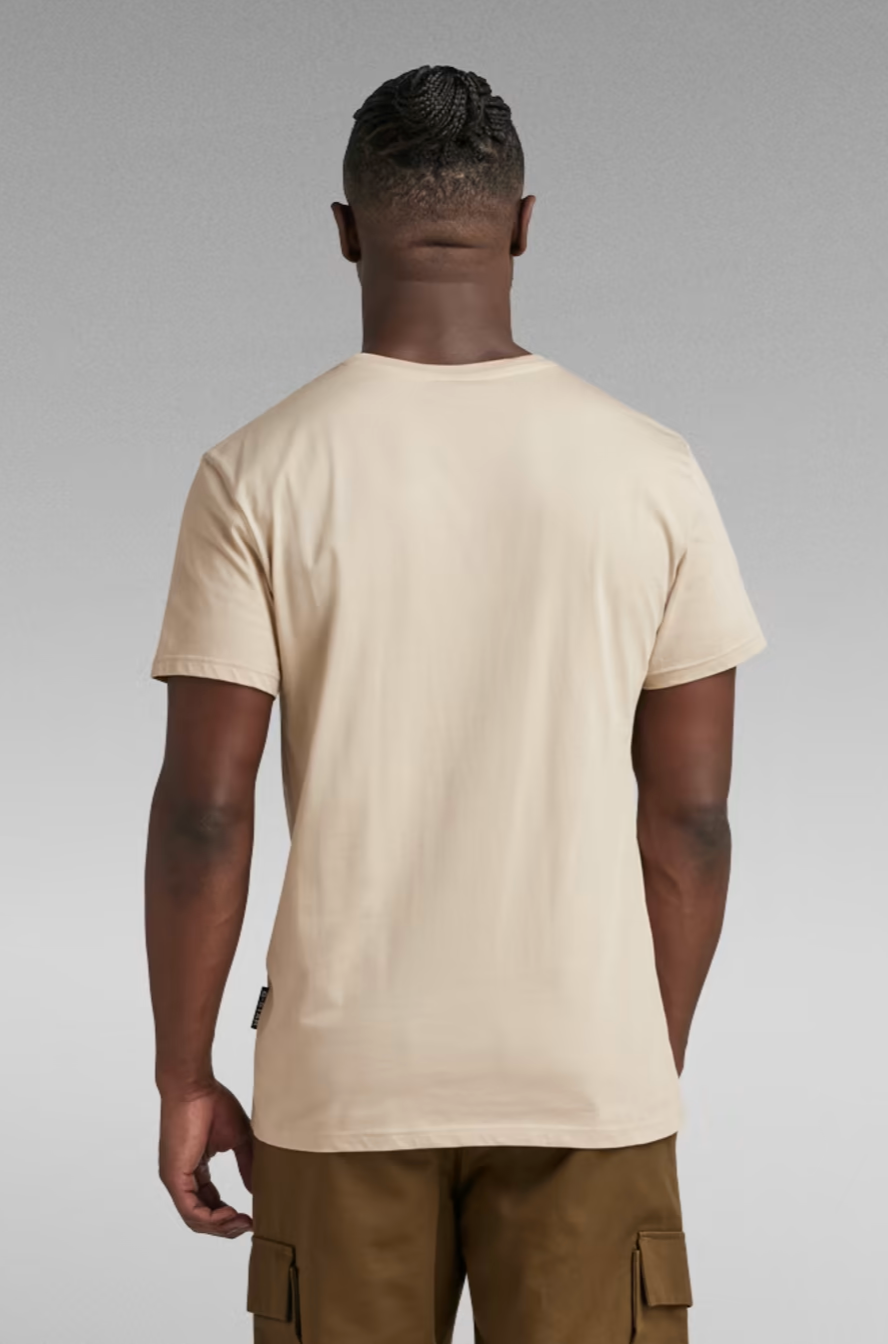 G-Star T-Shirt - RAW Felt - Westpoint Khaki - D23710