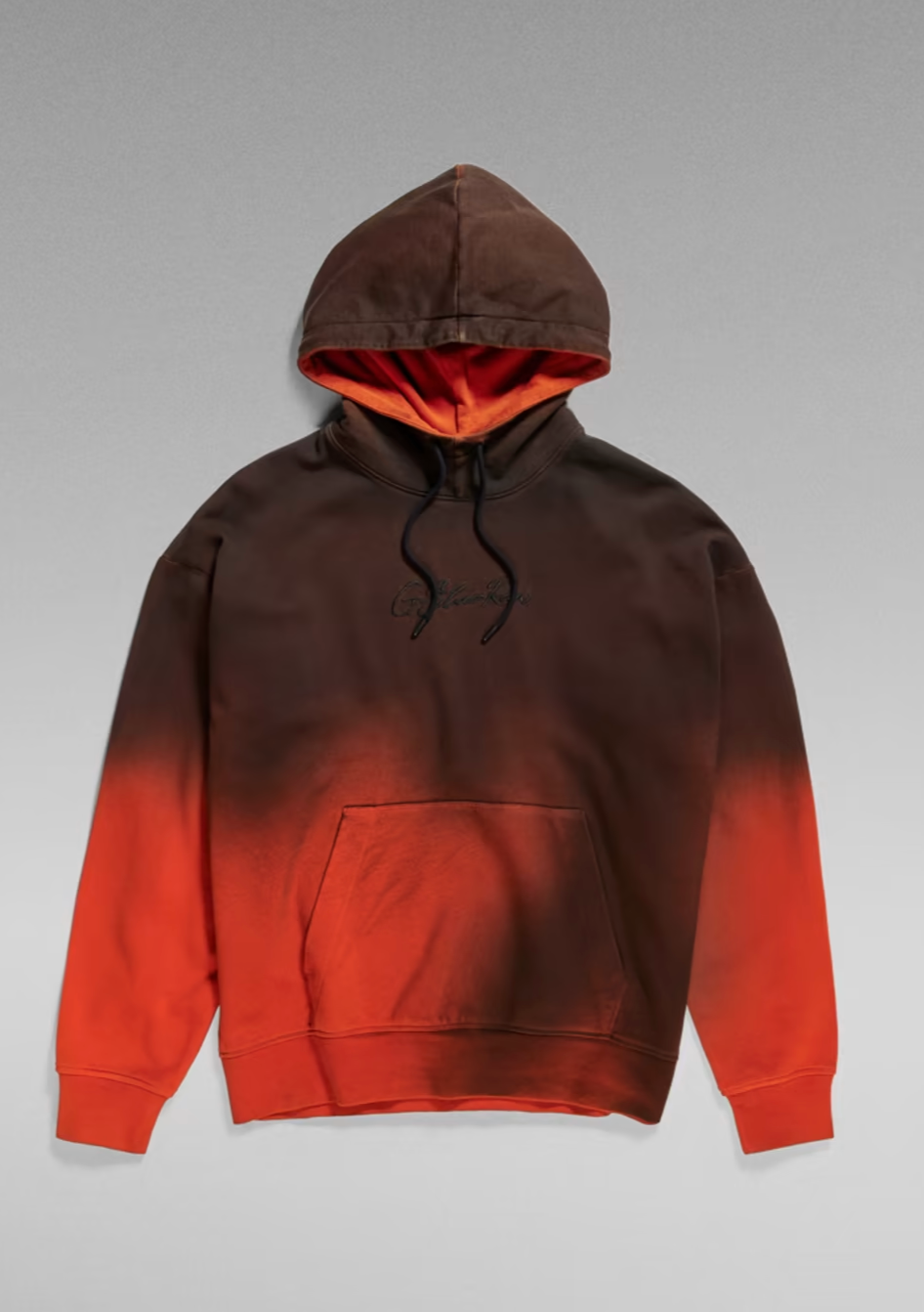 G-Star Hoodie - Spray Autograph - Rooibos Tea Sprayed - D23492