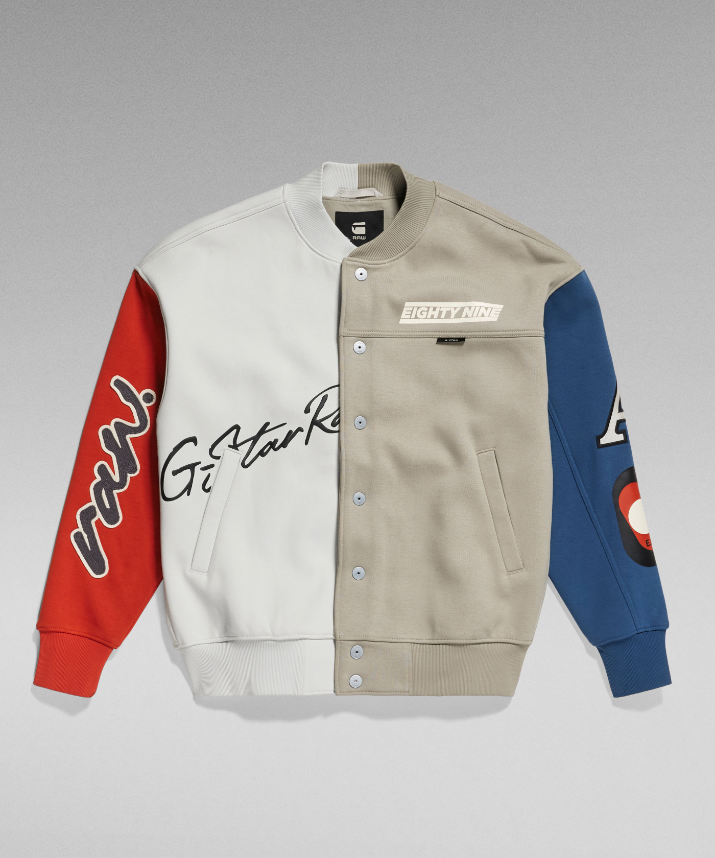 G-Star Jacket - Varsity Bomber - Elephant Skin Multicolored Block - D23814