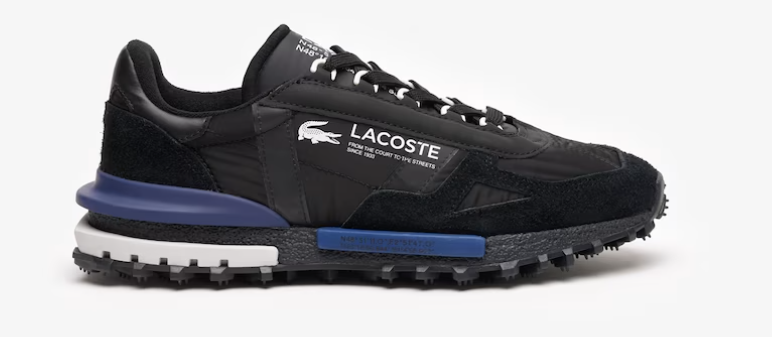 Lacoste Shoes - ELITE -BLACK NAVY - ACTIVE 223