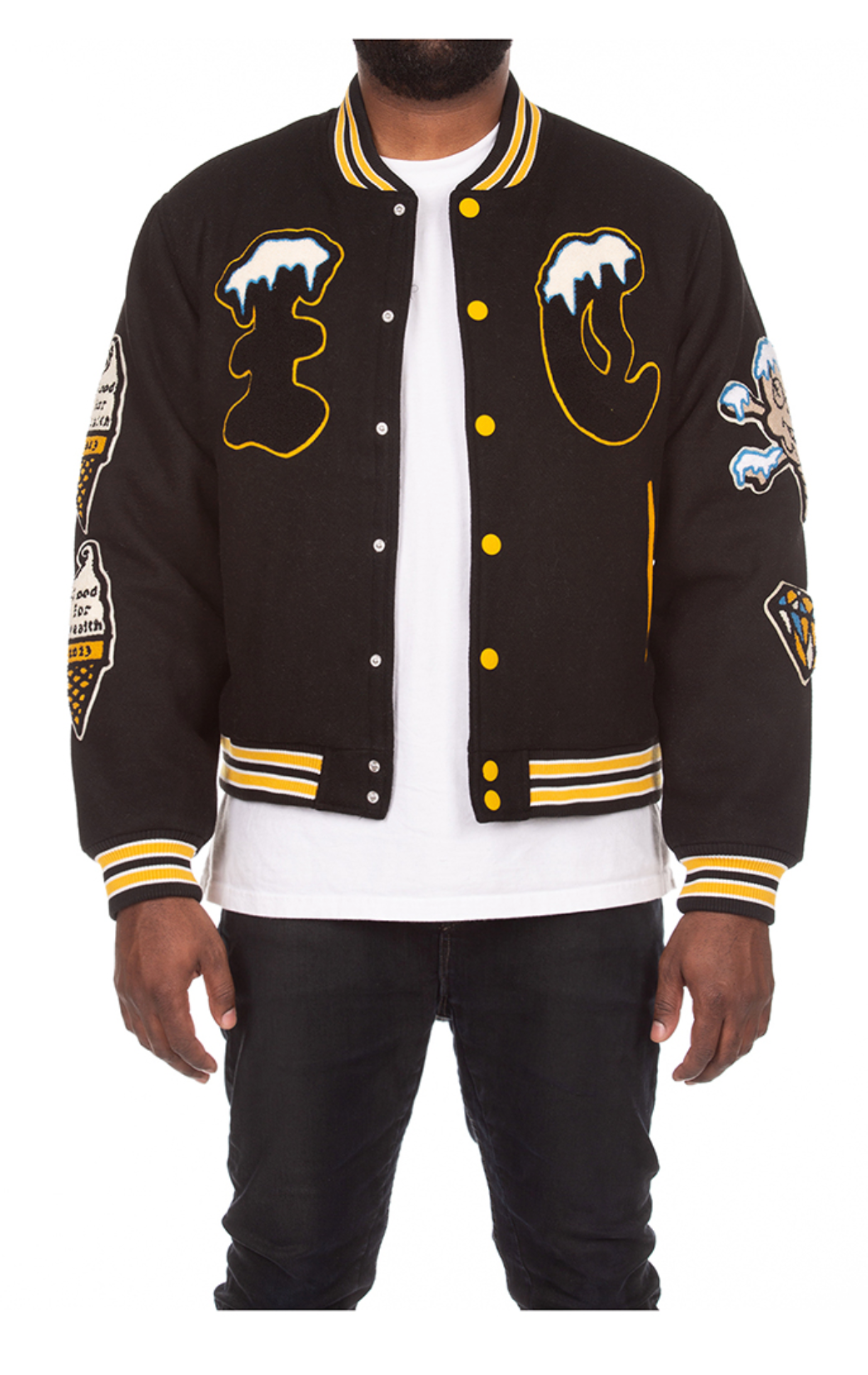 Icecream Jacket - Flap Jack - Black - 431-8401