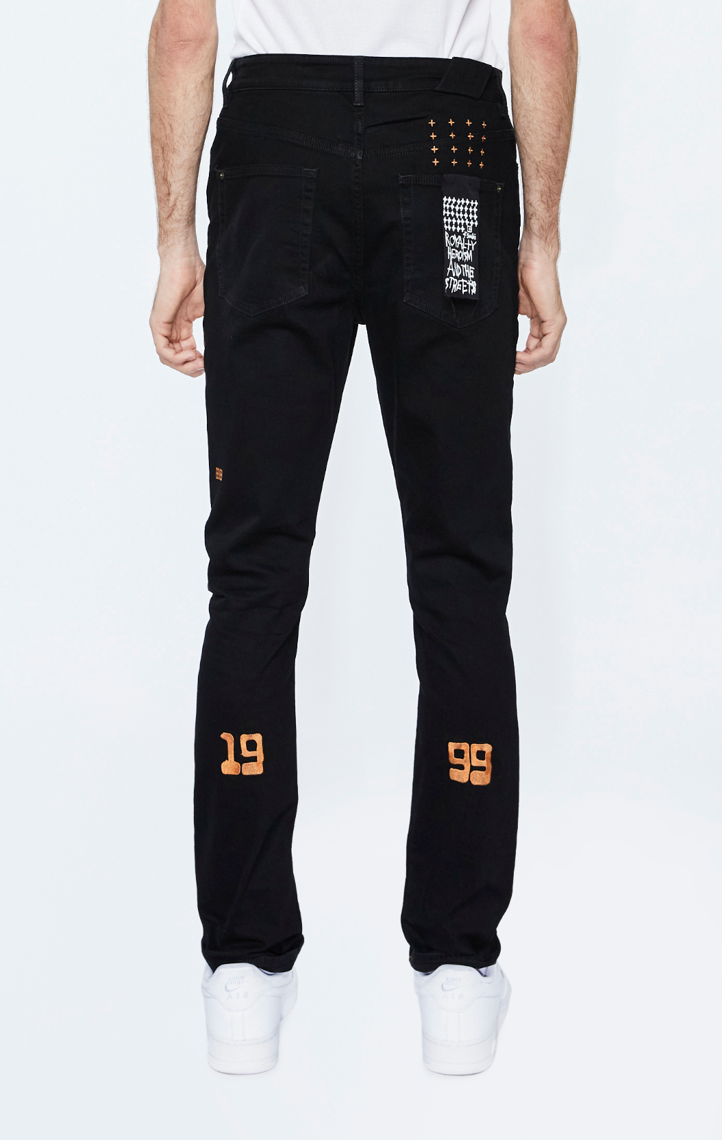Ksubi Jeans - Chitch 1999 Orange - Black - MPS24DJ005