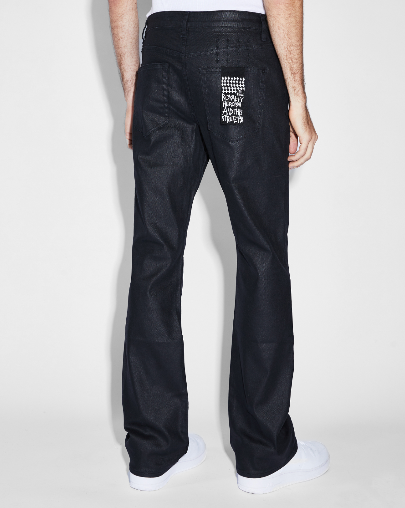 Ksubi Jeans - Bronco Black Wax - Black - MPF23DJ051