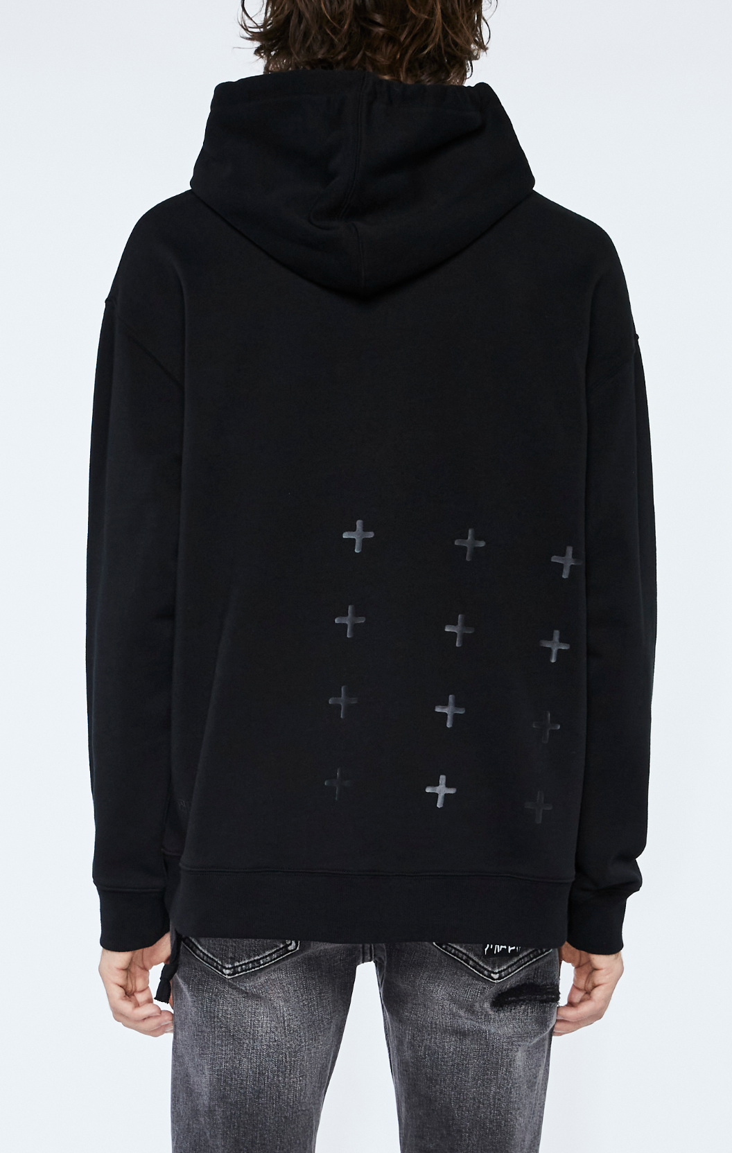 Ksubi Hoodie - Stealth Biggie - Jet Black - MPS24FL003