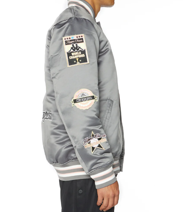 Kappa Jacket - Logo Jasper- Grey Qill - 381R3NW