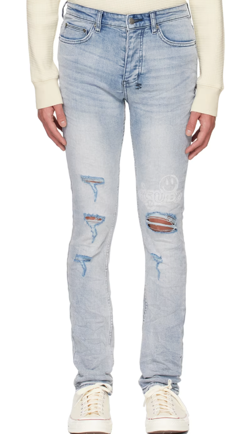 Ksubi Jeans - Chitch Philly Pill - Blue  - MPS24DJ038