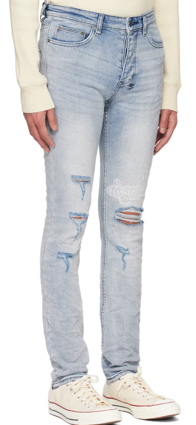 Ksubi Jeans - Chitch Philly Pill - Blue  - MPS24DJ038