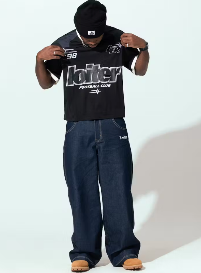 Loiter T-Shirt - Tournament Jersey  - Black - 02047511B001XS