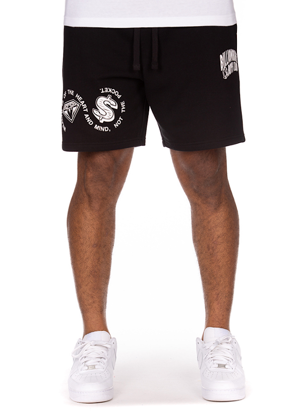 Billionaire Boys Club Shorts - BB Mantra -G BLACK- 841-3106