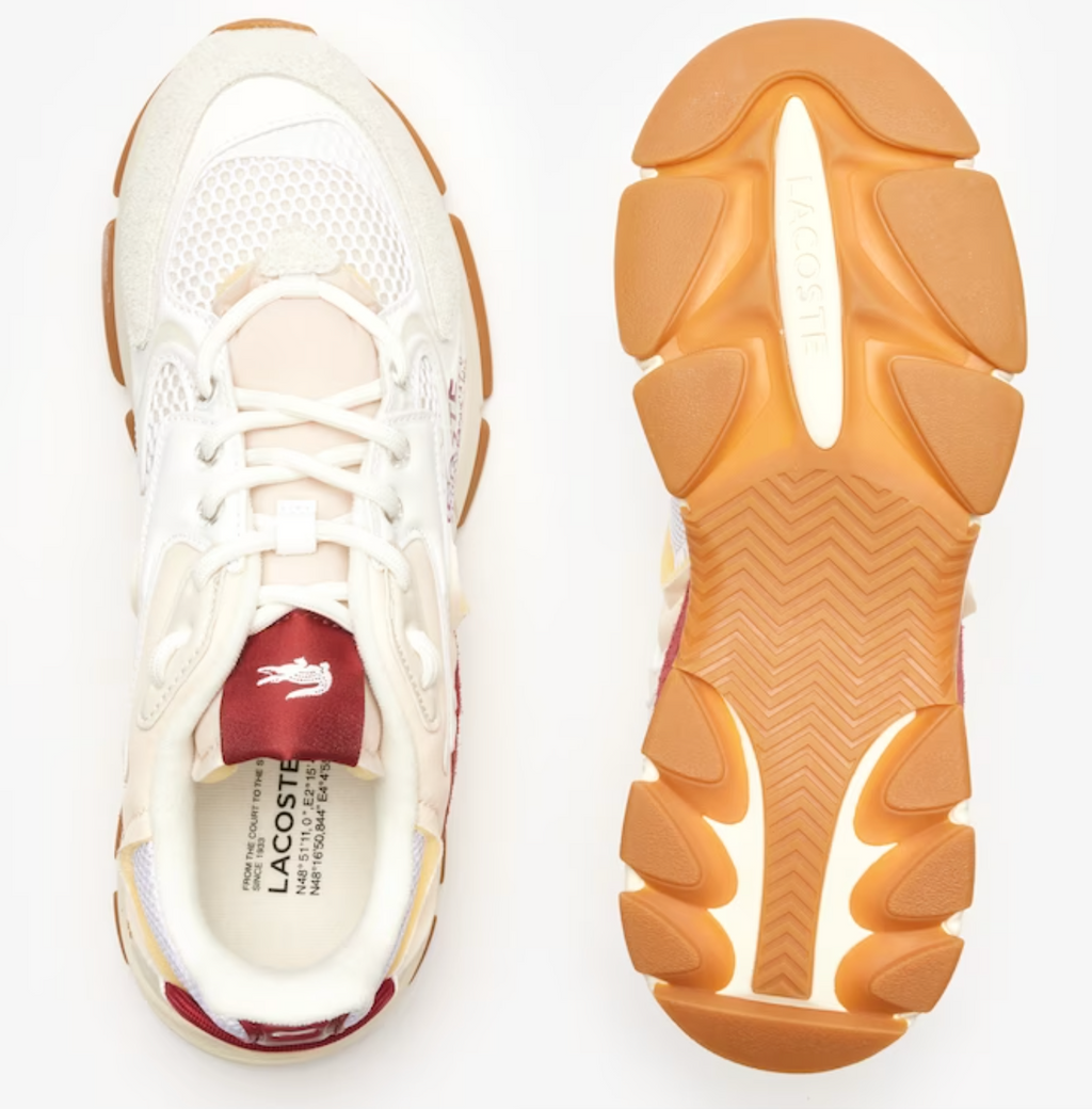 Lacoste Shoes - L003 - White Red  - Neo 124