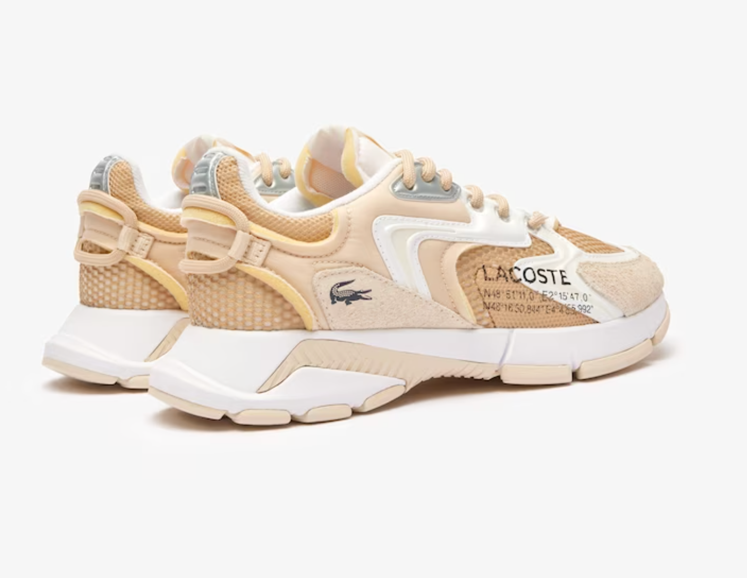 Lacoste Shoes - L003 - Tan White  - Neo 124