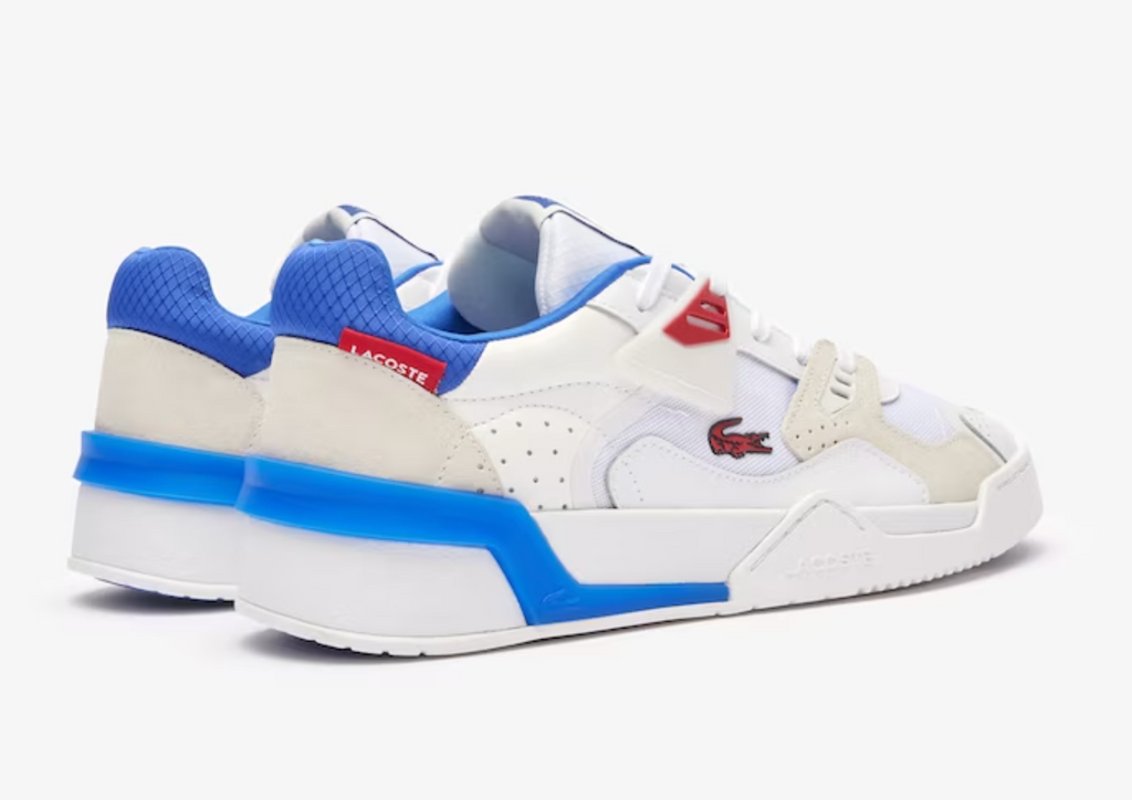 Lacoste Shoes - LT 125 - White Red Blue   - 125 124