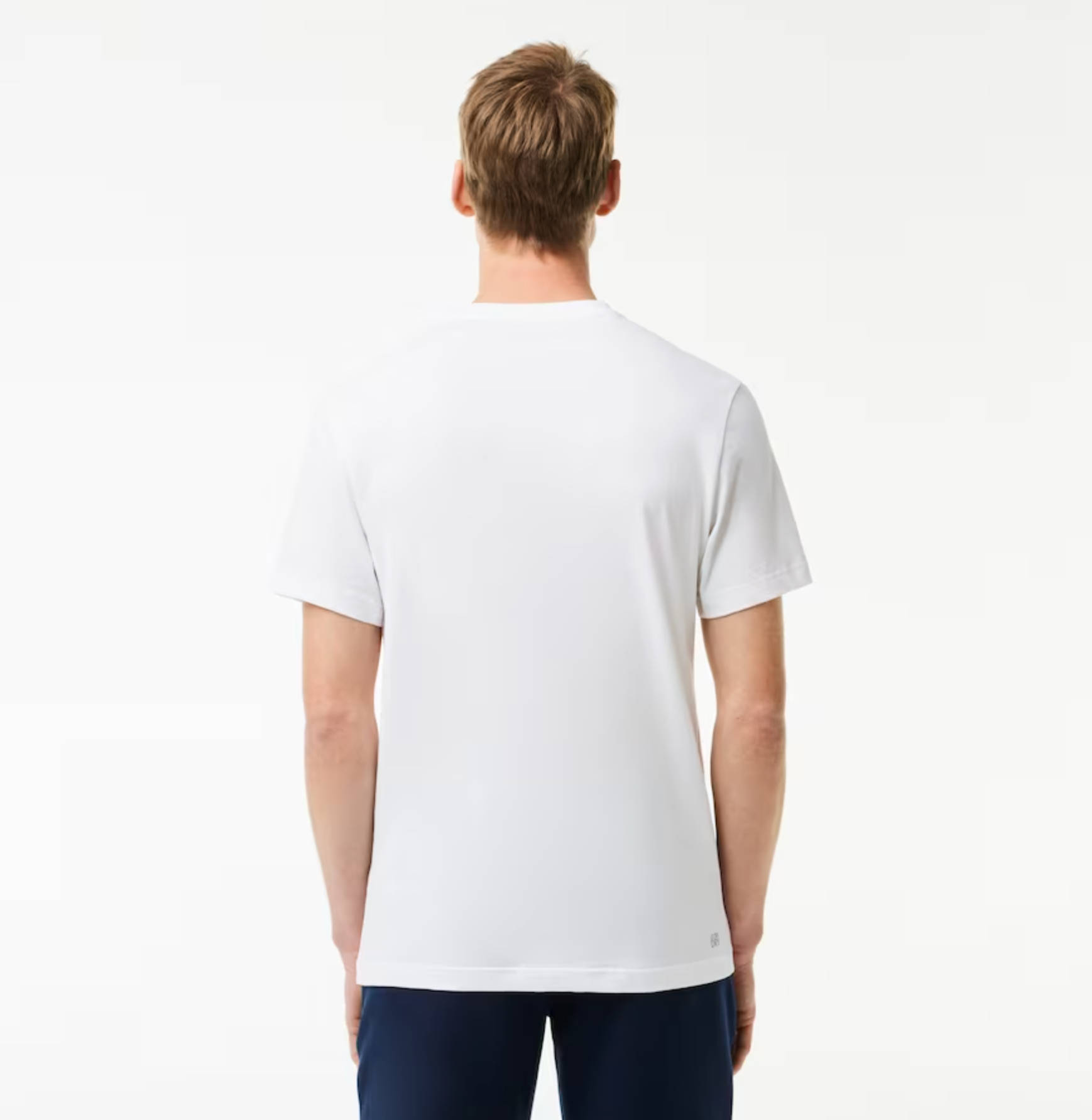 Lacoste T-Shirt - Ultra Dry Printed Sport - White  - TH7505-51