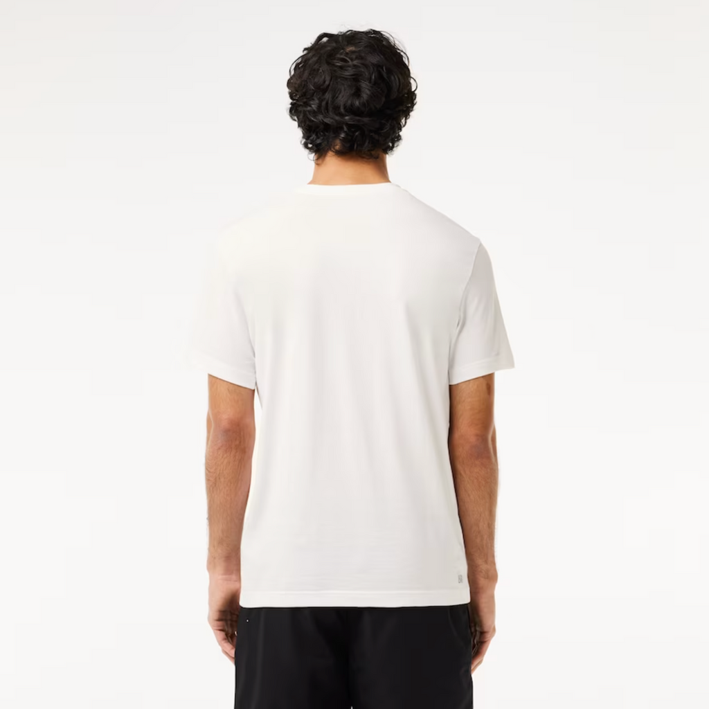 Lacoste T-Shirt - Ultra Dry XXL Logo - White  - TH2042-51