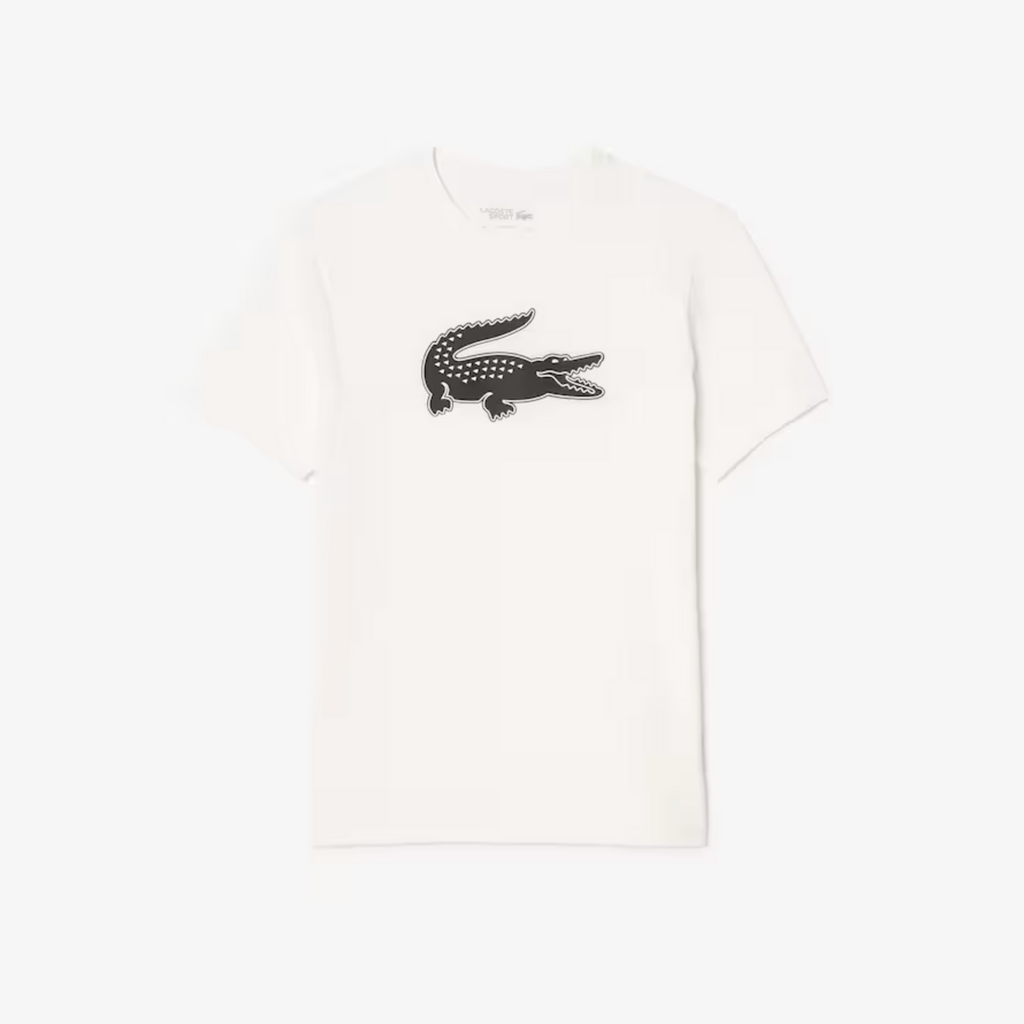 Lacoste T-Shirt - Ultra Dry XXL Logo - White  - TH2042-51