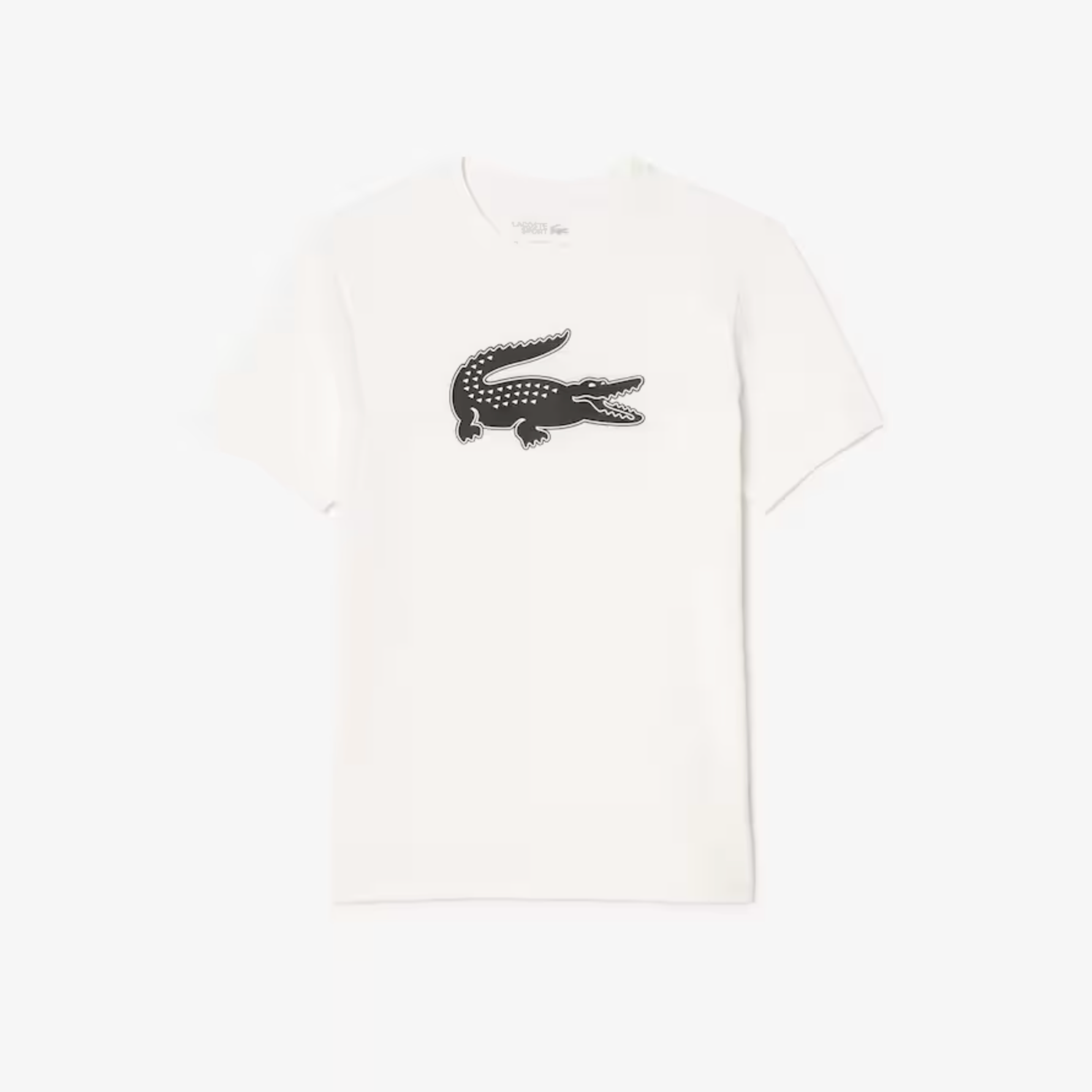 Lacoste T-Shirt - Ultra Dry XXL Logo - White  - TH2042-51
