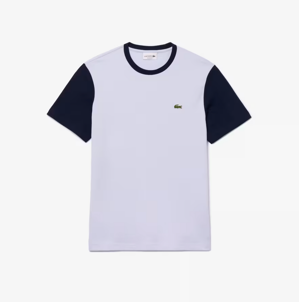 Lacoste T-Shirt -  Men's Regular Fit Colorblock - Blue - TH1298-51