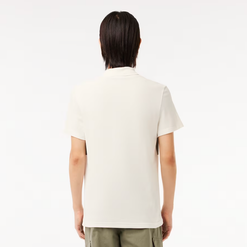 Lacoste Polo T-Shirt - Stretch Pique Colorblock - White - PH1470-51