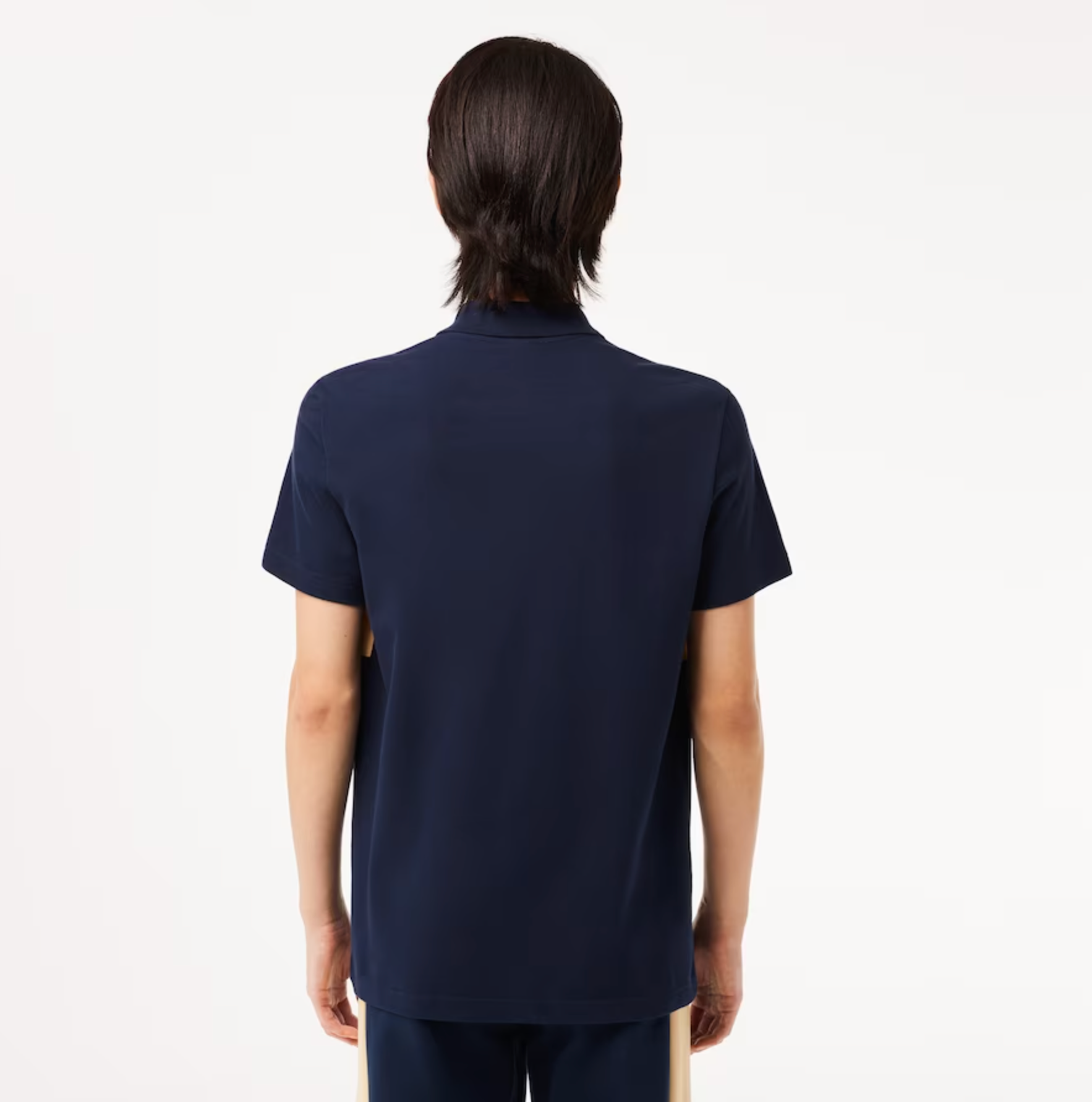 Lacoste Polo T-Shirt - Stretch Pique Colorblock - Navy - PH1470-51