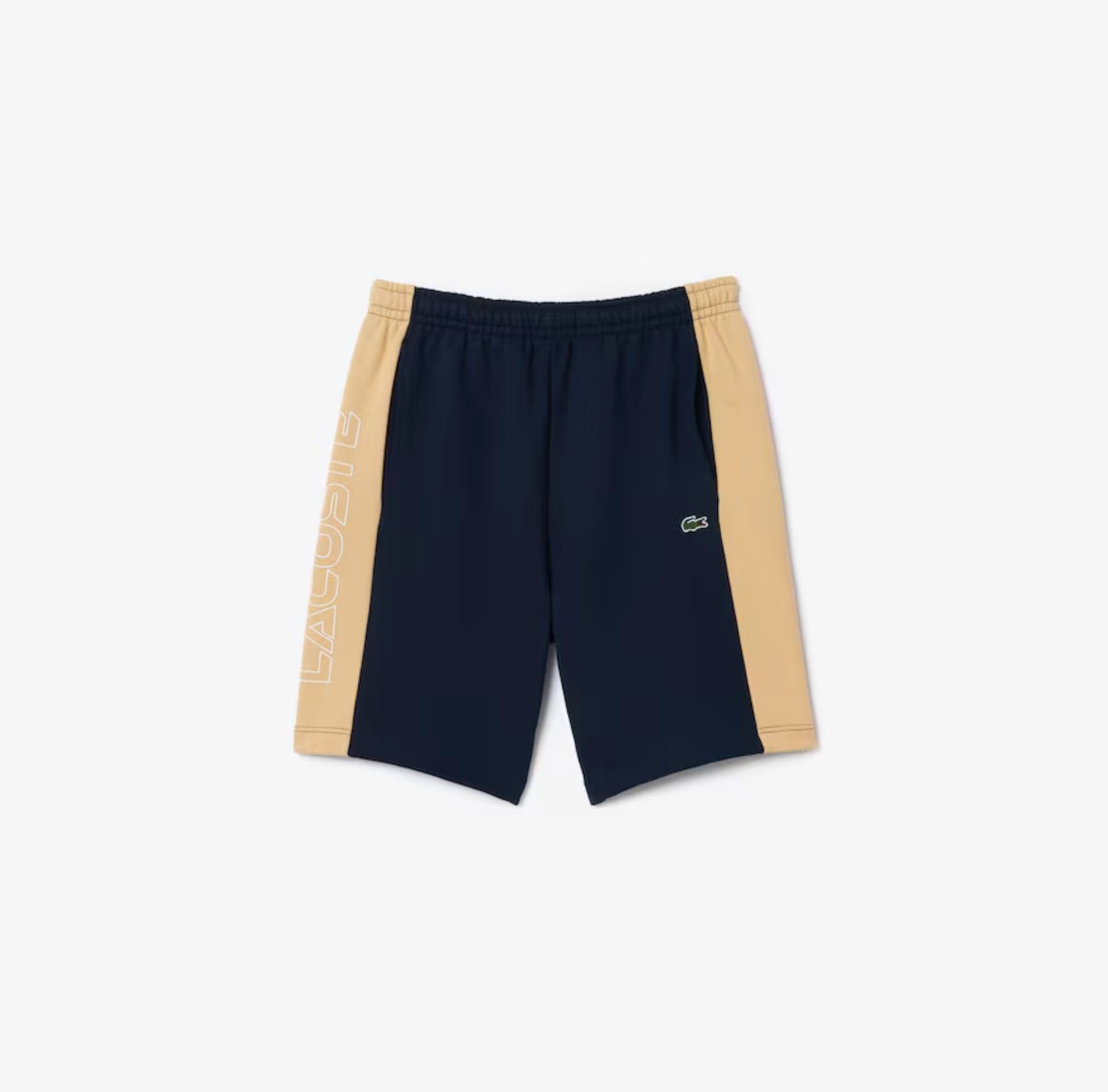 Lacoste Shorts - Men's Colorblock Fleece - Navy - GH1434-51