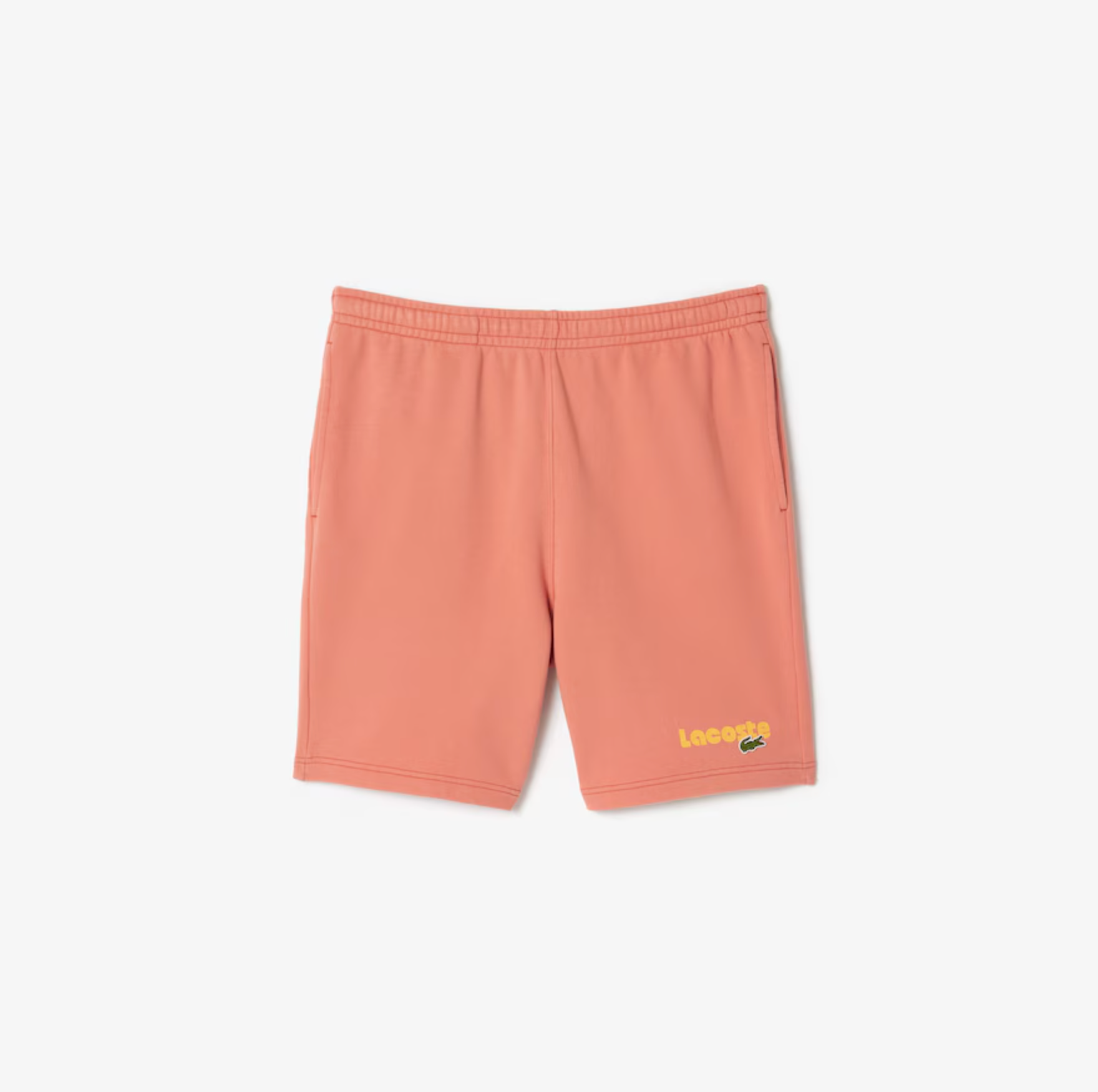 Lacoste Shorts - Men's Washed Effect - Pink  - GH7526-51