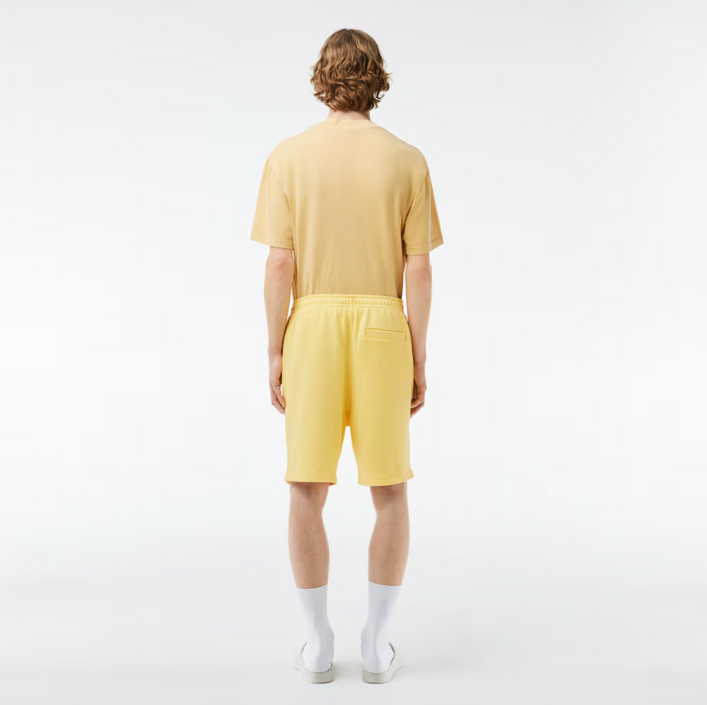 Lacoste Shorts - Men's Washed Effect - Yellow  - GH7526-51