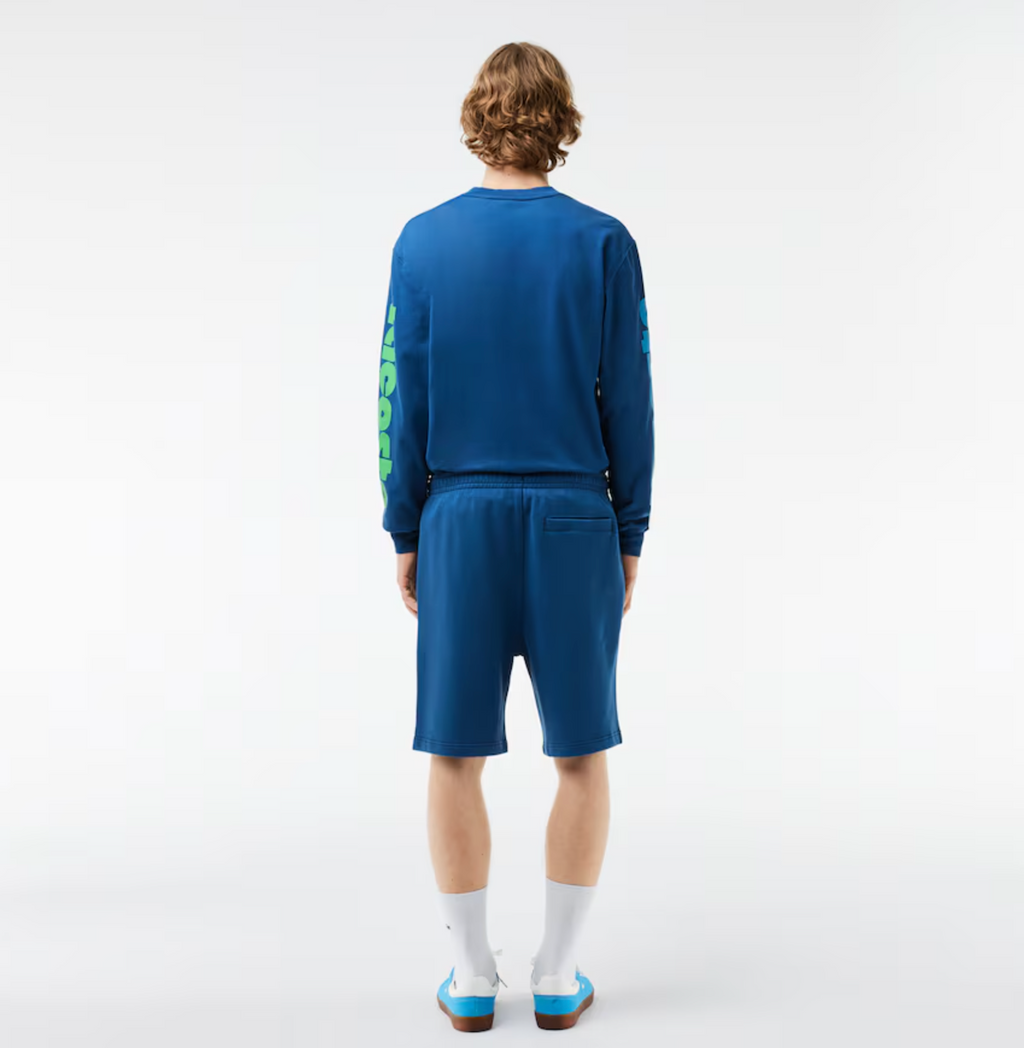 Lacoste Shorts - Men's Washed Effect - Blue - GH7526-51