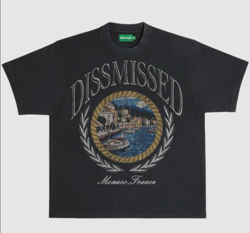 Dissmissed T-Shirt - VBLK - Vintage Black - D007 - 100 - DYCSEAL