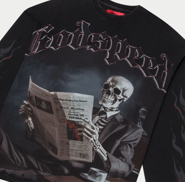 GodSpeed T-Shirt - Black-Monday-Ls-T-Shirt - Black-Wash