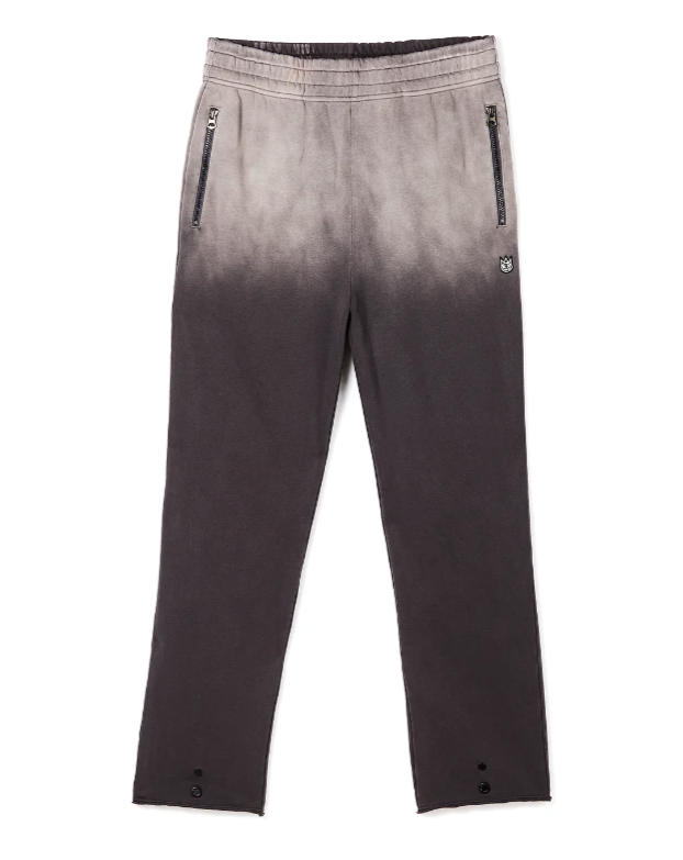 Cult Of Individuality Sweatsuit - Pullover Sweatshirt - Open Hem Sweatpants - Vintage Charcoal - 624BC-PH13D-SP14A