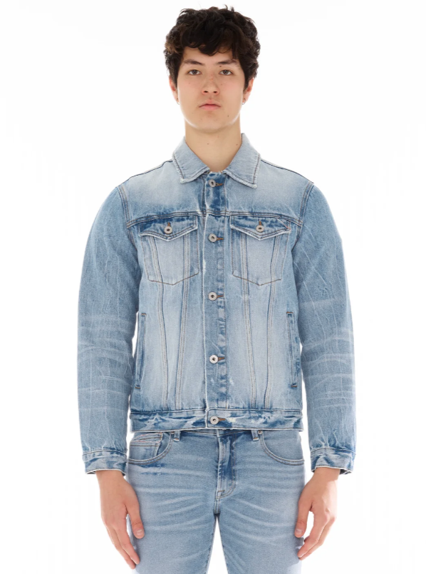 Cult Of Individuality Jacket - Type II Denim Jacket - Acid  - 624AC-TT12C