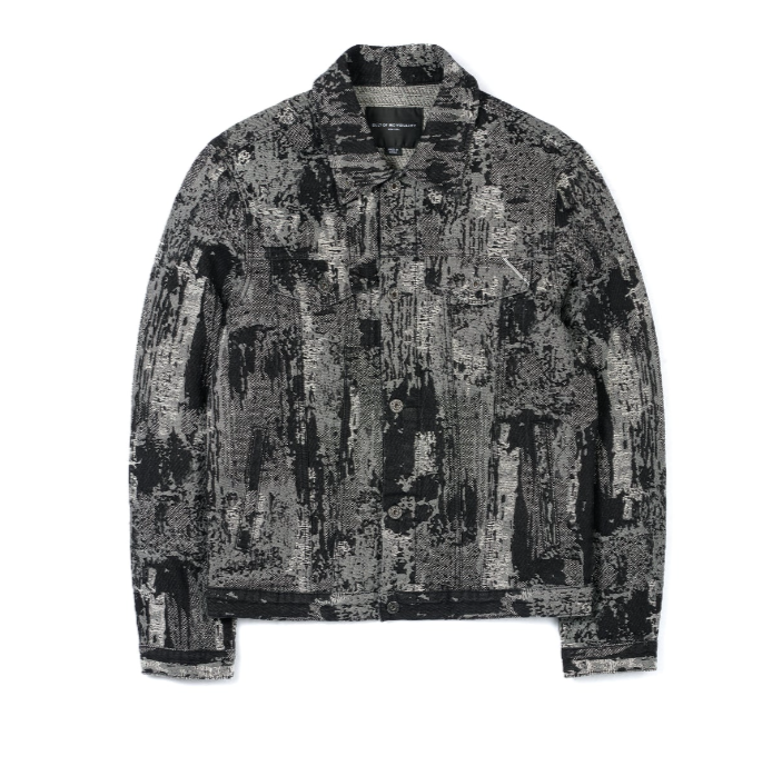 Cult Of Individuality Jacket - Type II Denim Jacket - Digi Black - 624B9-TT9C