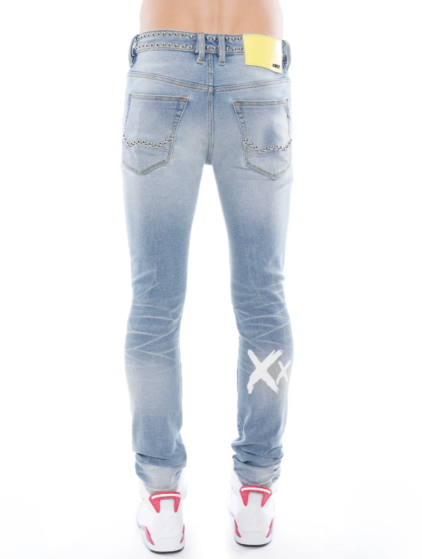 Cult Of Individuality Jeans - Punk Super Skinny - Def Leppard - 623A2-SS1T